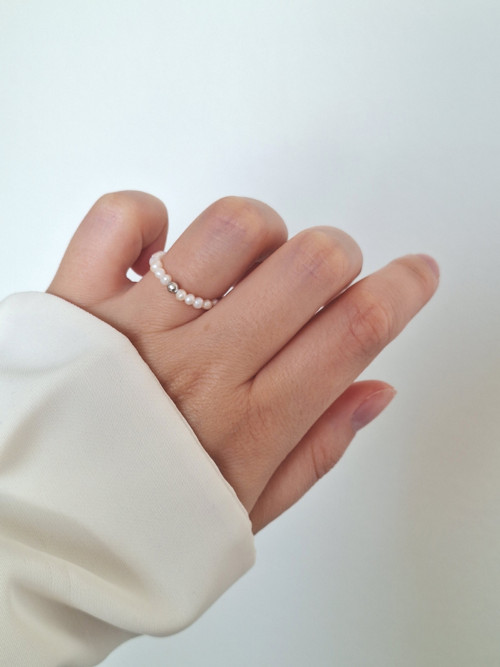 Prsten Nereida - říční perla — foto 3