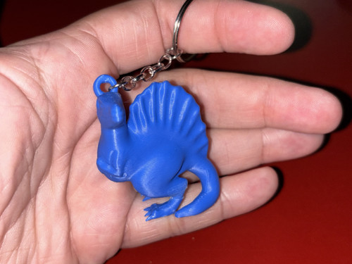 Přívěšek na klíče - spinosaurus — foto 3