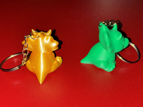 Přívěšek na klíče - triceratops — foto 2