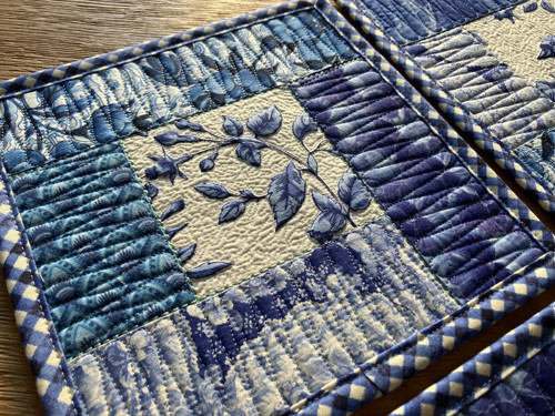 Bleu Méditerranée no. 4 / sada prostírání — foto 3