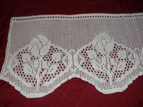 Háčkovaná záclonka — foto 2