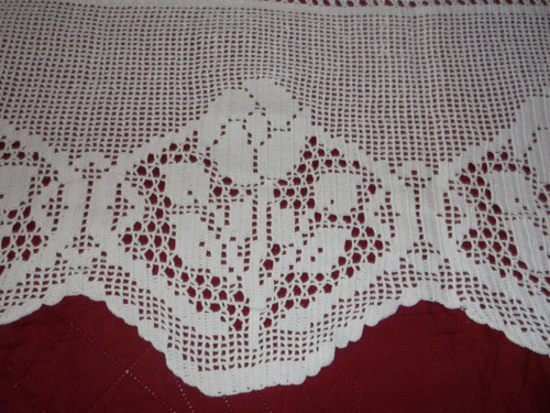 Háčkovaná záclonka — foto 3