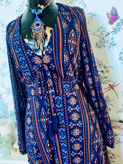 Šaty boho autumn vibe — foto 3