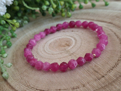 Náramek turmalín pink — foto 4