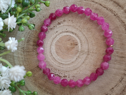 Náramek turmalín pink — foto 2