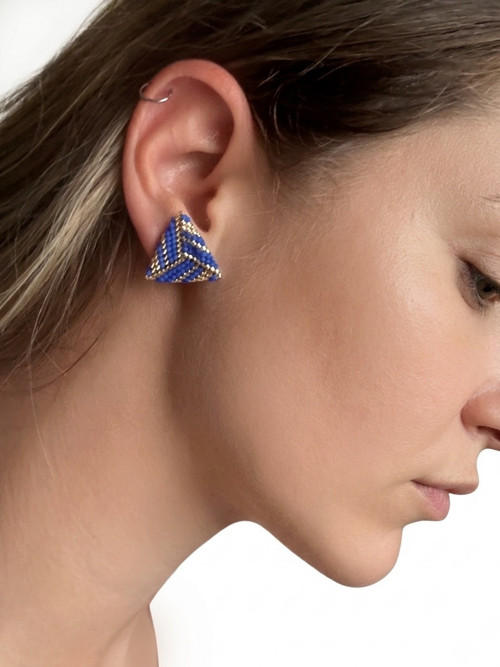 Náušnice Royal Blue — foto 2