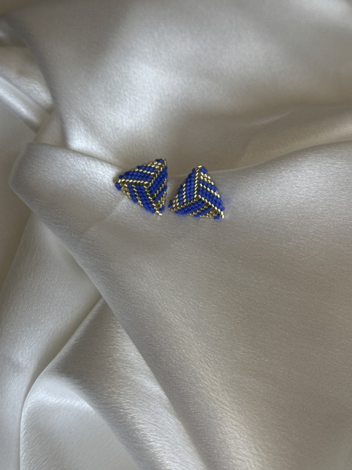 Náušnice Royal Blue — foto 4