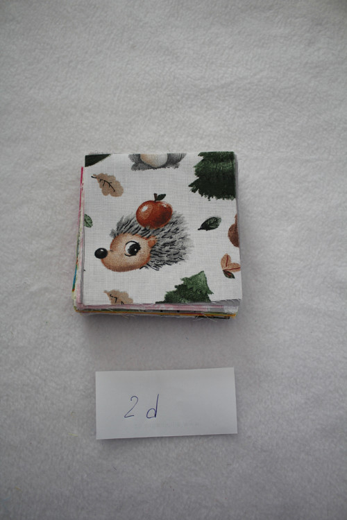 Zbytky látek na patchwork (2d), 80 kusů — foto 2