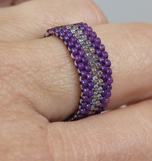 Silver Amethyst | TOHO | prsten — foto 3