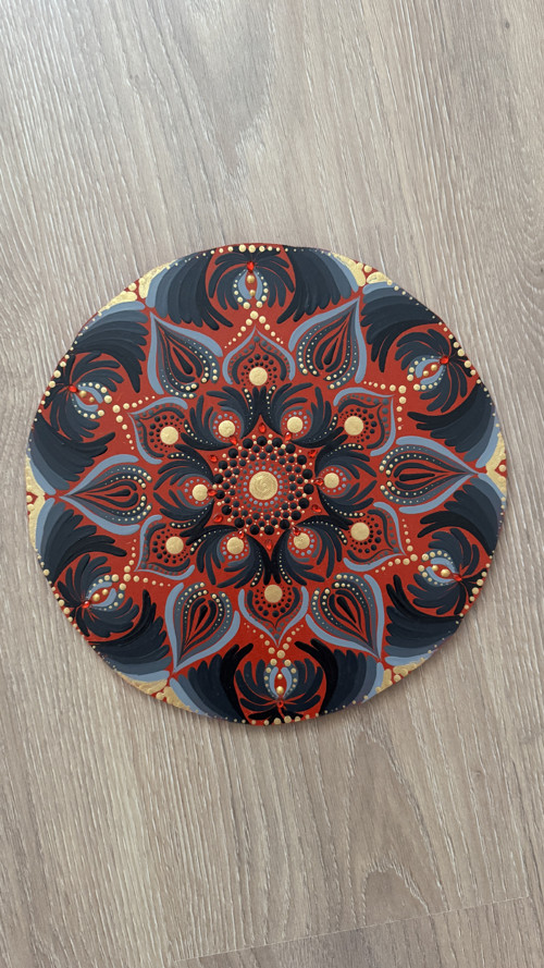 Zlatý lampión 25cm — foto 2