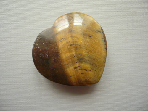 Vrt. srdíčko 3 cm - tygří oko, č.16s — foto 2
