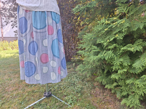 Sukně, ručně malované hedvábí — foto 2