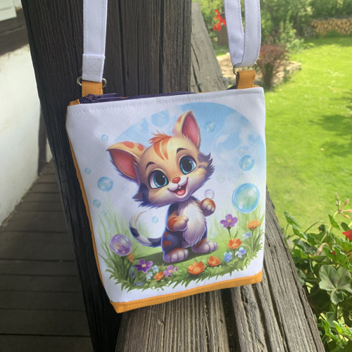 Kočka se žlutou - mini kabelka — foto 4