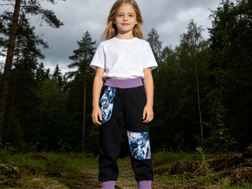 Softshell letní kalhoty Jednorožci — foto 5