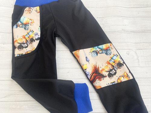 Softshell letní kalhoty Bagříky — foto 2
