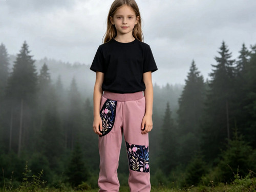 Softshell letní kalhoty Kvítky — foto 5