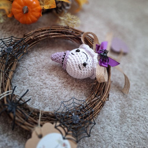 Hallowenský věnec na dveře — foto 3