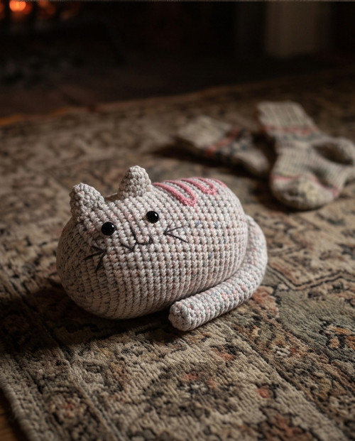 Háčkovaná kočička Líza — foto 3