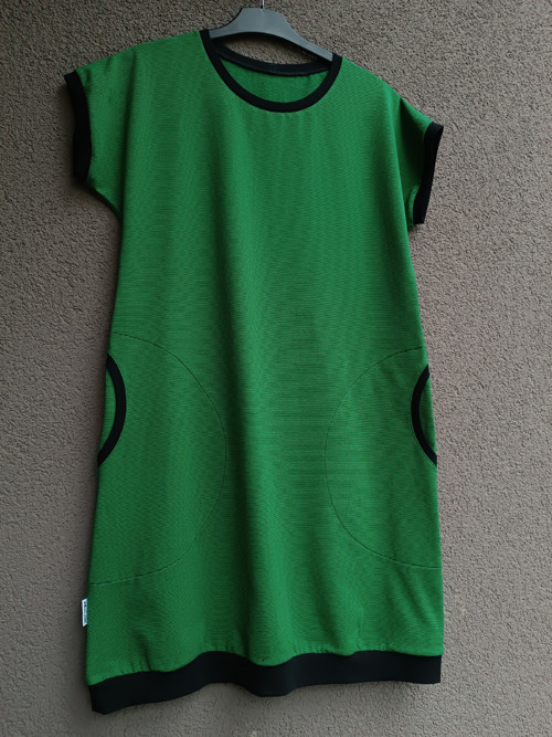 Green ... krátké šaty (S)/M — foto 6