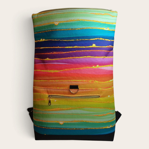 Batoh FLIP XL Rainbow Gold — foto 5