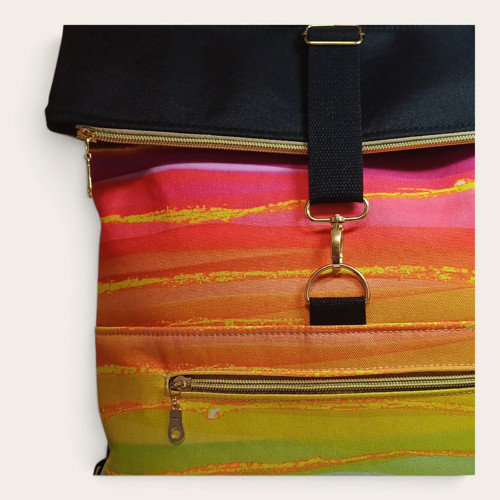 Batoh FLIP XL Rainbow Gold — foto 2