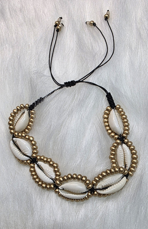 ​Letní boho náramek na nohu „Sol“ — foto 2