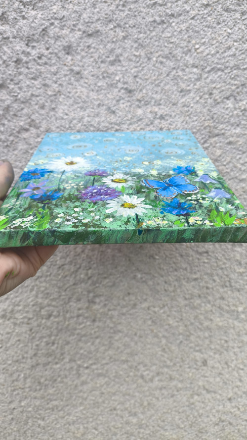 Šeptání louky 18×23 cm — foto 3