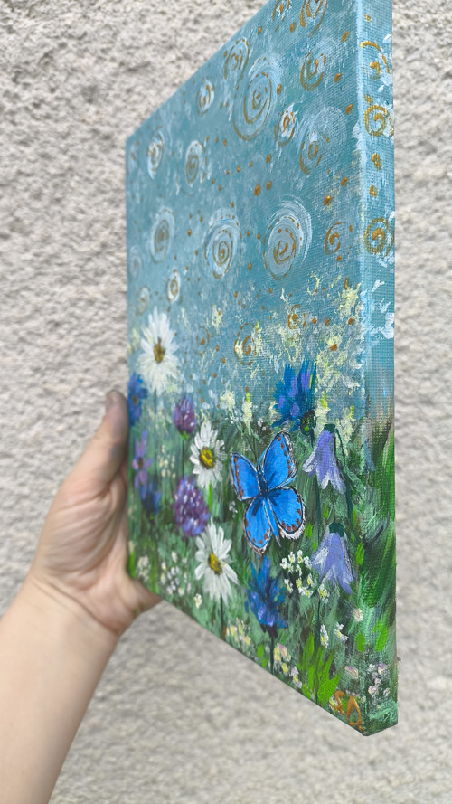 Šeptání louky 18×23 cm — foto 2