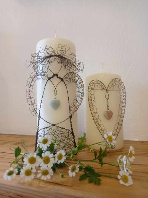 Svíce andělská duhová — foto 2