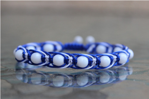 Námořnický. Náramek macramé — foto 4