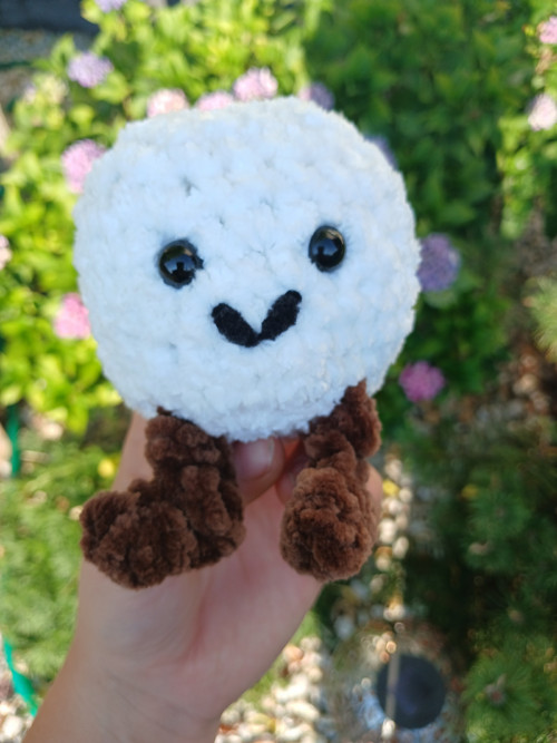 Háčkovaný jellycat marshmallow — foto 3