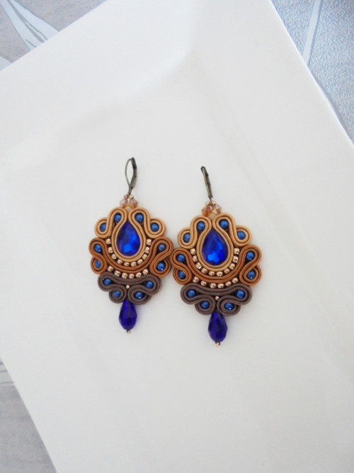 Soutache náušnice — foto 2
