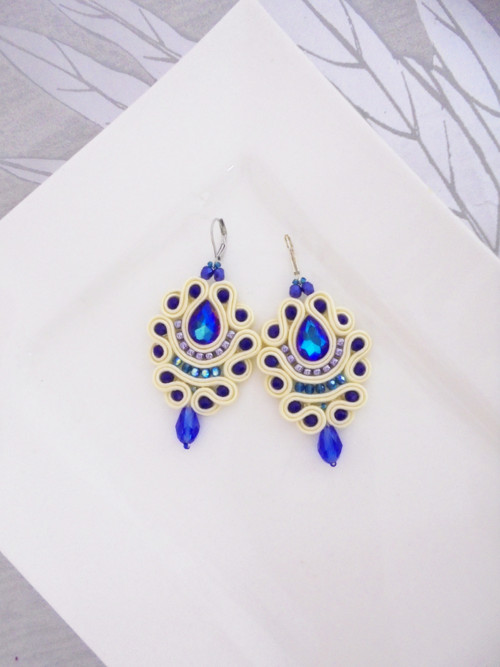 Soutache náušnice — foto 2