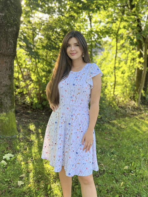 Šaty z bavlněného úpletu — foto 2