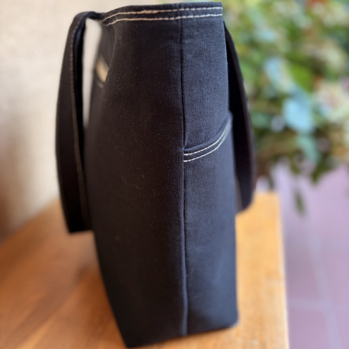 Černá tote kabelka — foto 6