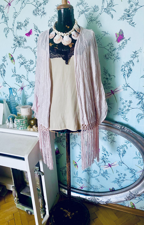 Kardigan boho s třásněma — foto 2