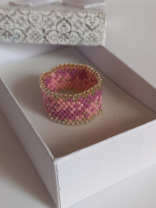 Prsten - Pink and Violet — foto 6