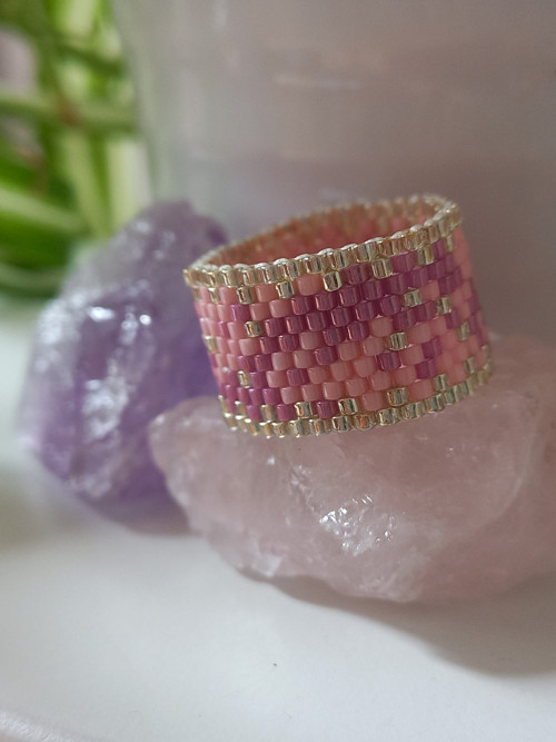 Prsten - Pink and Violet — foto 5