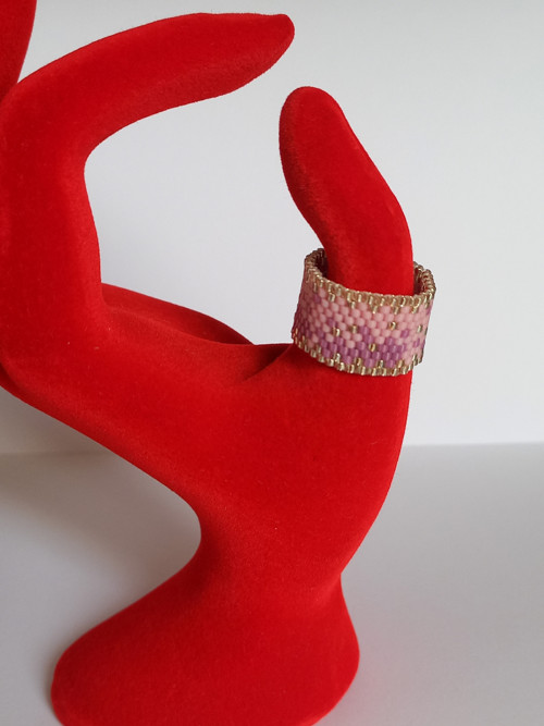 Prsten - Pink and Violet — foto 2