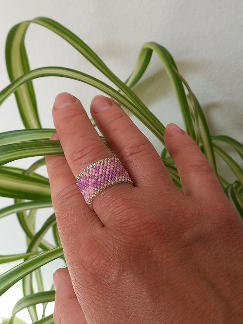 Prsten - Pink and Violet — foto 4