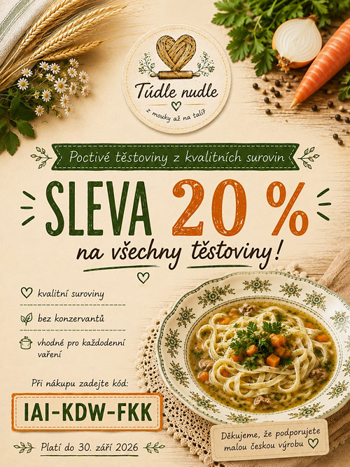 Polévkové nudle 1mm, 300g — foto 2