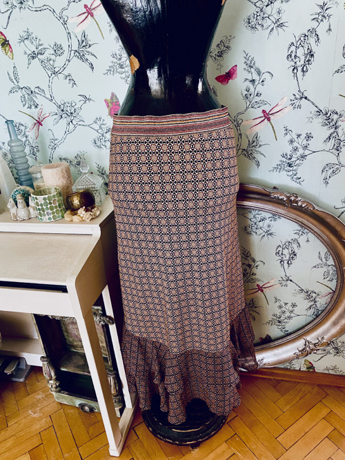 Sukně gypsy v hedvábí — foto 5