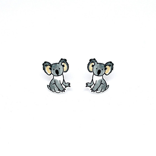 Náušnice: Koala vyjevená — foto 2
