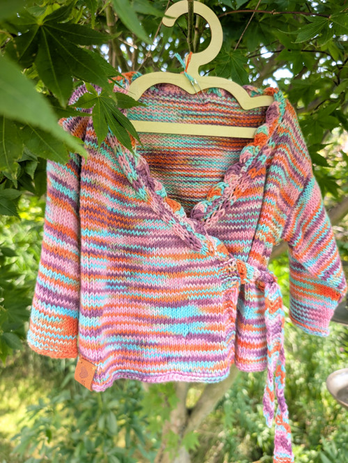 Barevné kimono pro holčičku — foto 4