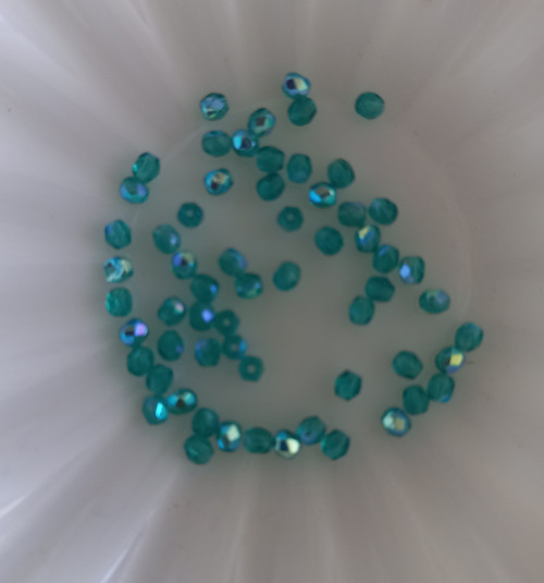 Ohňovky - Dark Teal AB, 3 mm — foto 2