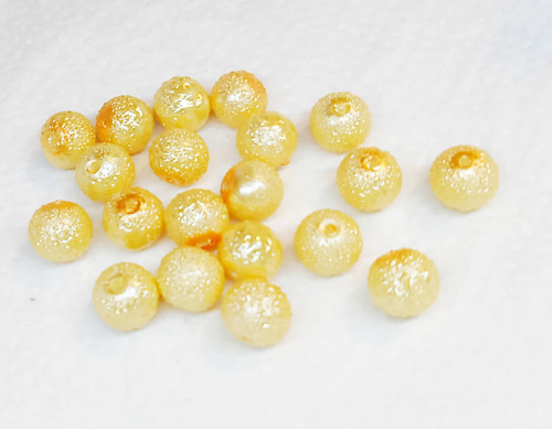 Perle Zigana smetanové, 8mm (20ks) — foto 2