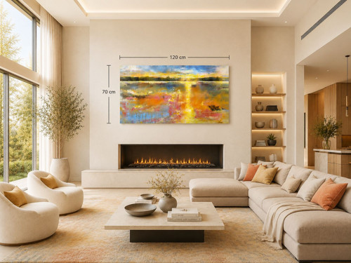 Na procházce.......70x120cm — foto 6