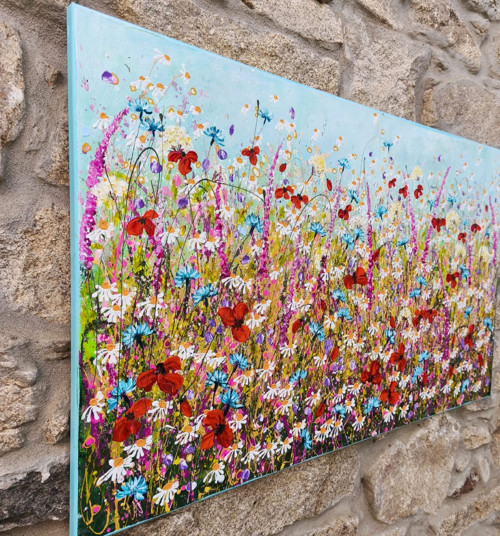 Letní louka.......70x120cm — foto 3