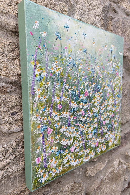 Kopretiny......60x60cm — foto 3
