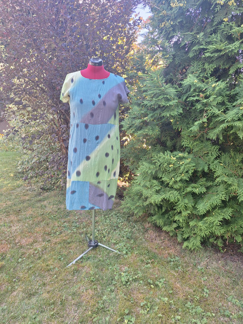 Šaty malba na hedvábí — foto 5